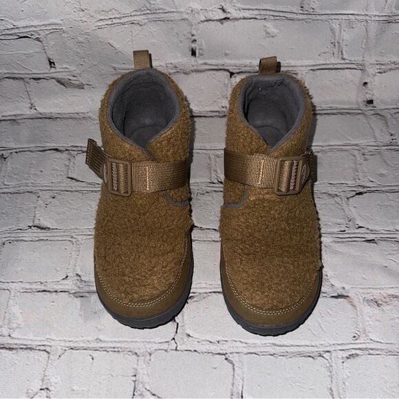 Chaco Ramble Fluff Big Kid Brown Bootie Size 4 - Picture 3 of 6